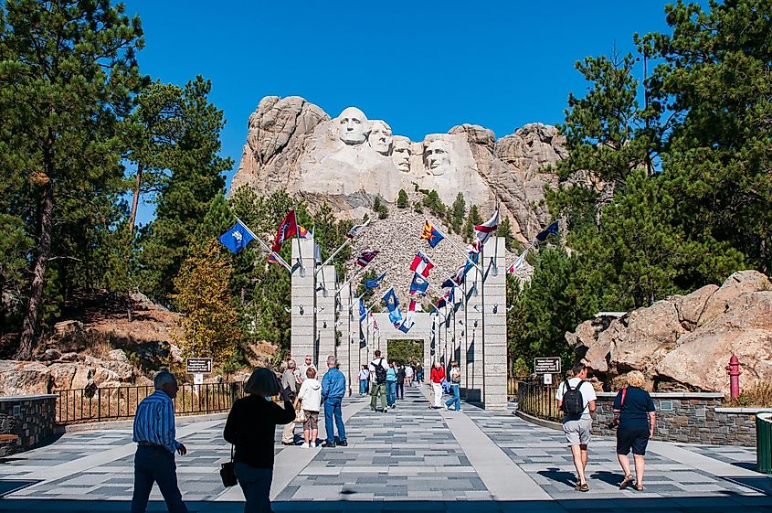 Mt Rushmore, Custer, South Dakota.