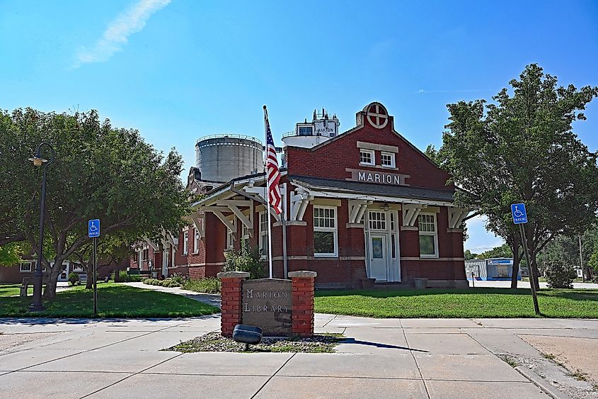 Marion County Public Library in Marion, Kansas