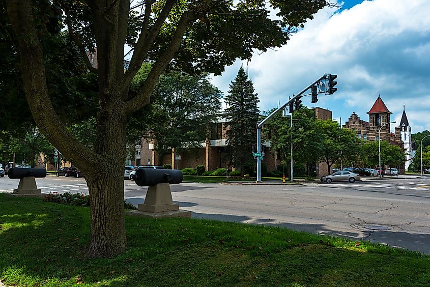 Cortland, New York, Courthouse Park