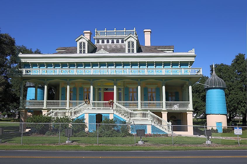 San Francisco Plantation, Great River Road, Louisiana, USA