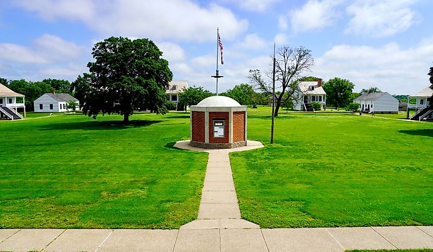 Fort Scott National Historic Site in Kansas.