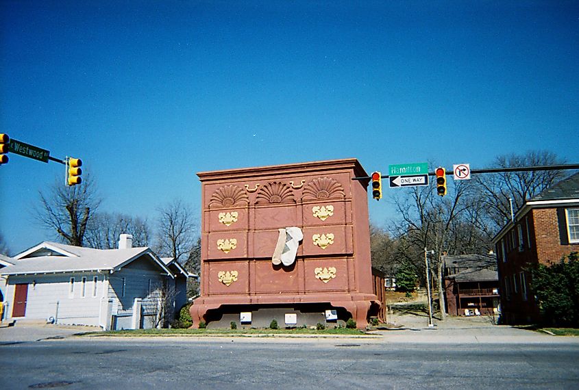 World's Largest Chest of Drawers in North Carolina.