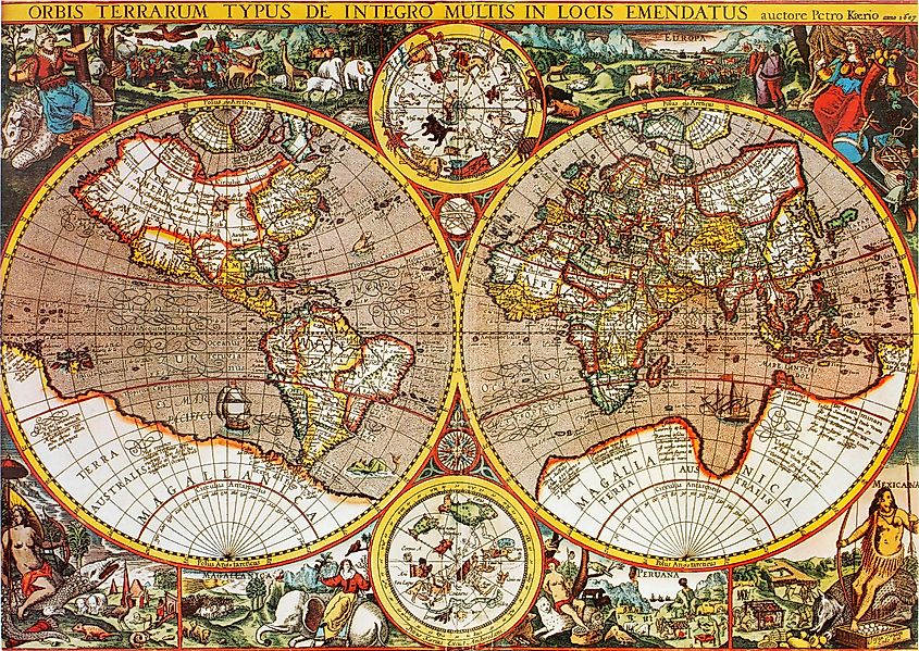 A 17th century world map