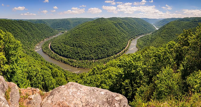 The New River at New River Gorge National Park and Preserve 