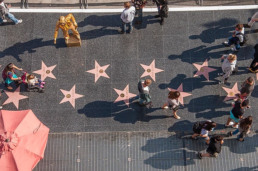 Los Angeles walk of fame
