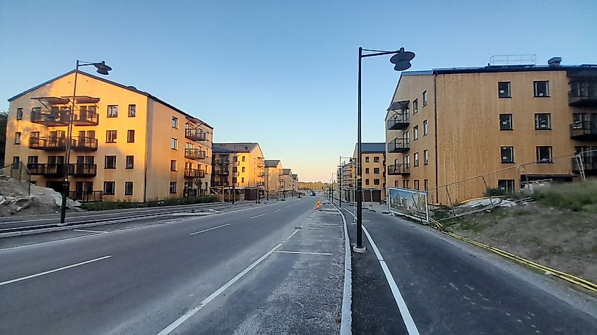 Brogardstaden, A new community of Upplands-Bro Municipality.