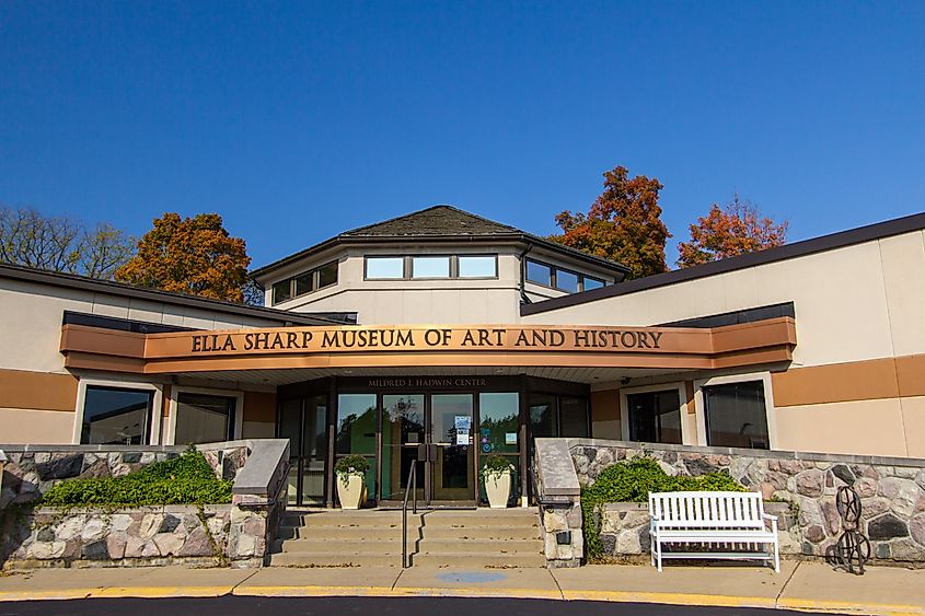 Ella Sharp Museum Of Art And History in downtown Jackson, Michigan.
