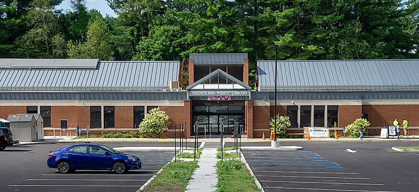 Guilderland Public Library, on Western Avenue