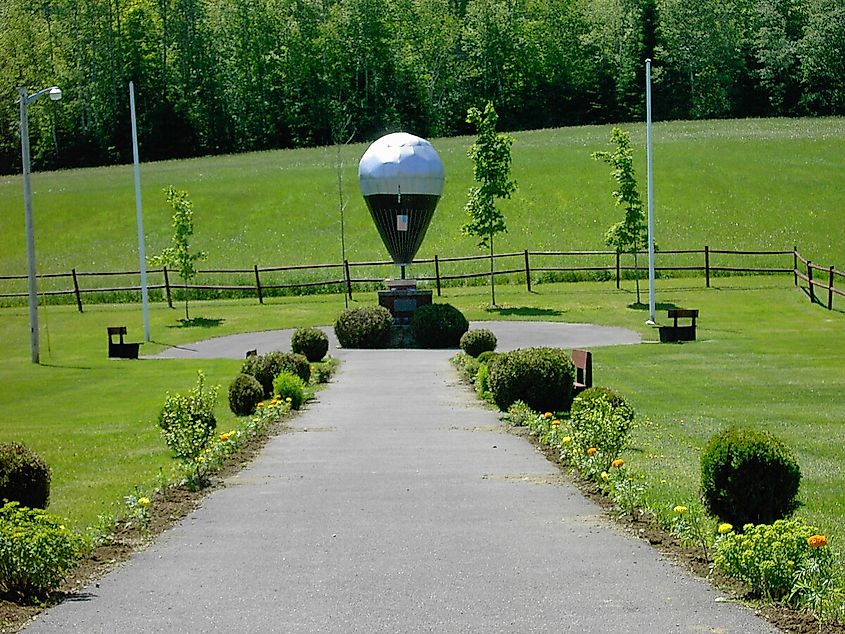 The Double Eagle II. Presque Isle, Maine Photograph by: Rubyk