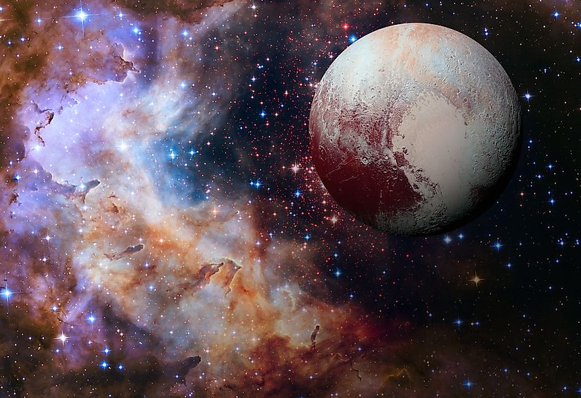 Pluto is a dwarf planet in the Kuiper Belt.