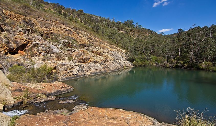 Overlooking Serpentine Falls, Western Australia