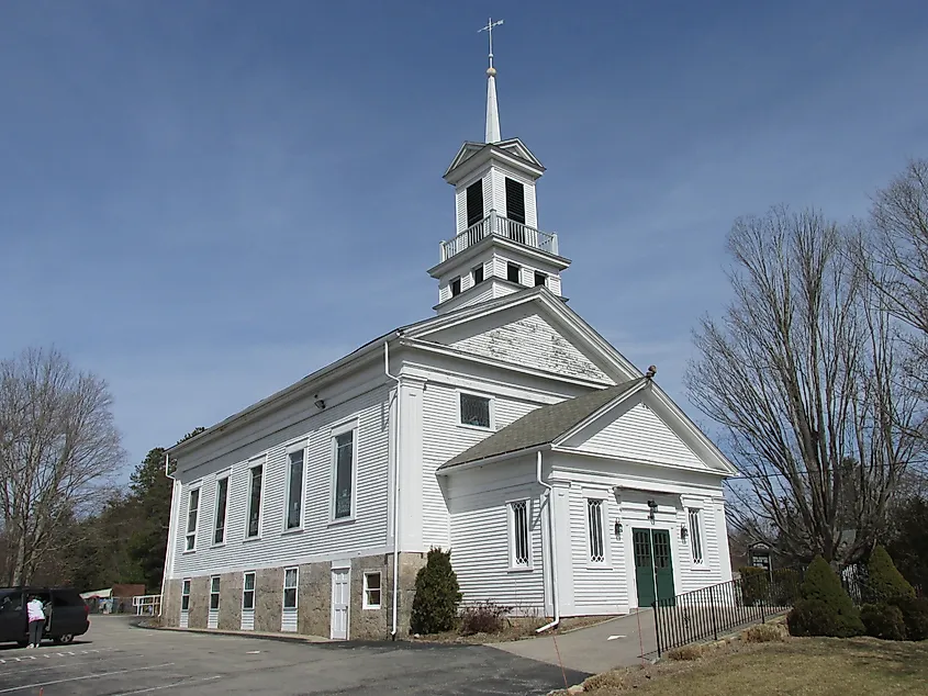 First Baptist Church, Hopkinton, Rhode Island.