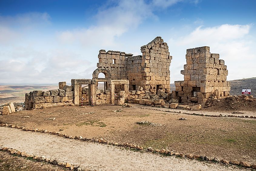 Zerzevan castle border headquarters of the Roman Empire