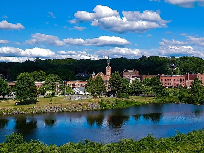 Putnam, Connecticut, along the Quinebaug River.