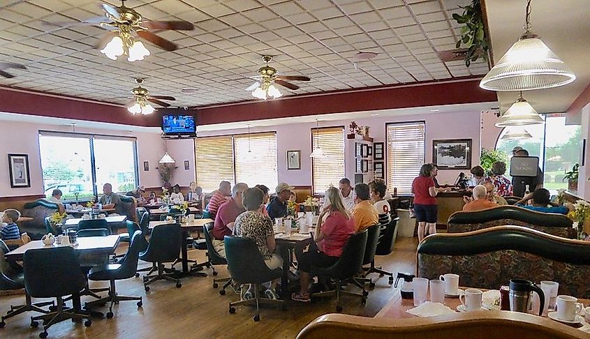 Morris Diner and Pancake House in Morris, Illinois. 