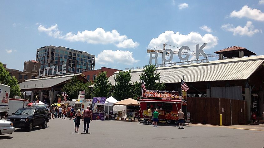 River Market in Little Rock, Arkansas.