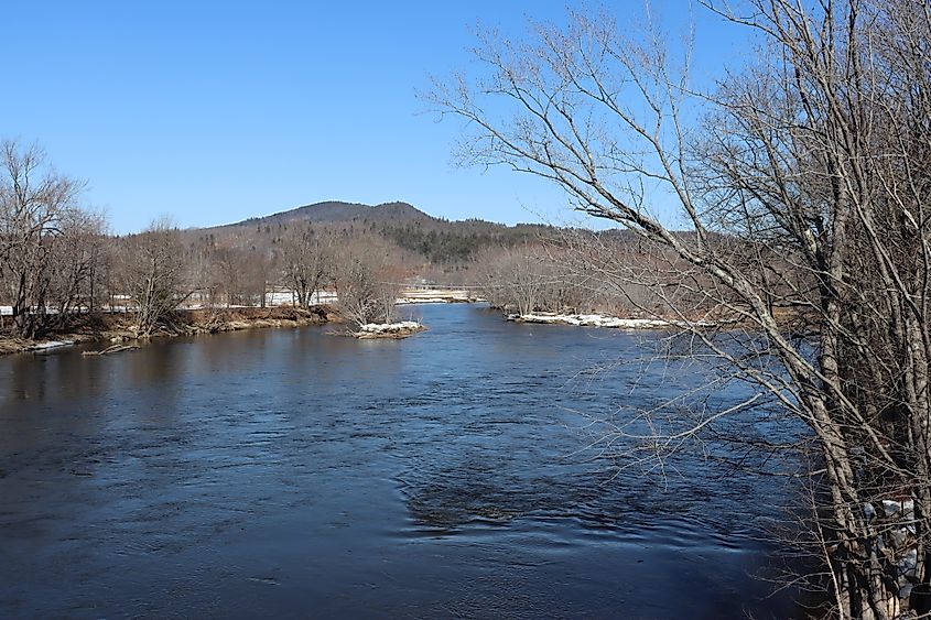 Androscoggin River in Bethel, Maine.