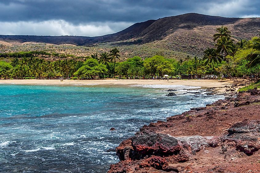 Mountains on Lanai Island