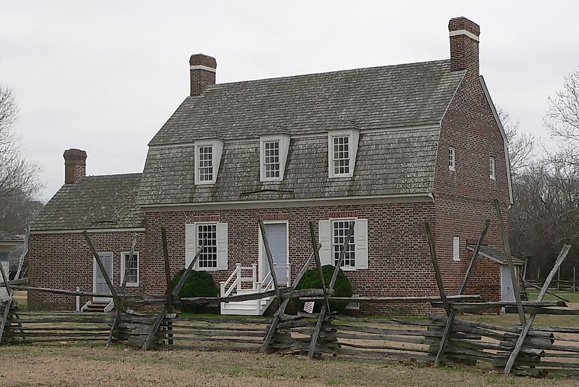 Pemberton Hall, part of the Pemberton Historical Park near Salisbury, Maryland.