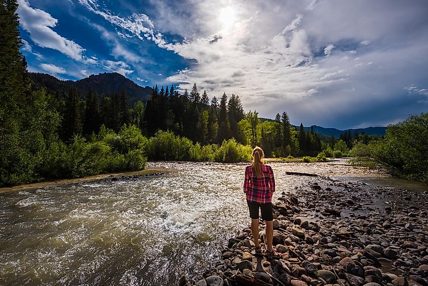 Cimarron river