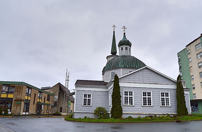 St. Michael's Russian Orthodox Cathedral in Sitka, Alaska