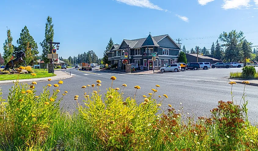 Downtown Sisters, Oregon.