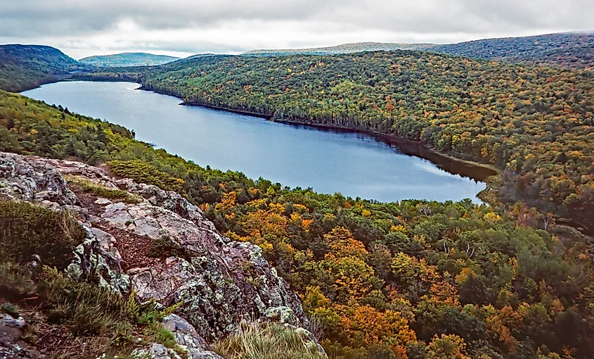 Porcupine Mountains Wilderness State Park in Michigan.