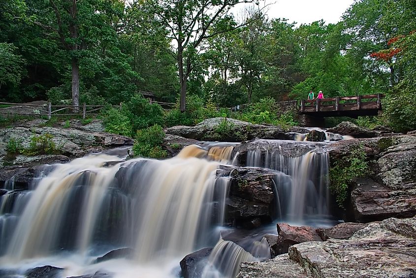 Devil's Hopyard State Park in East Haddam, Connecticut.