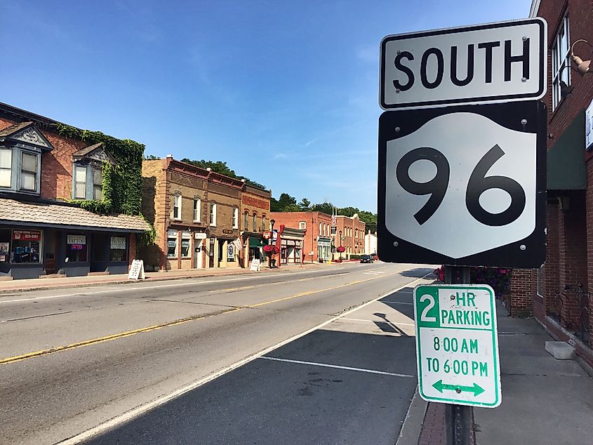 Main Street, Victor, New York.