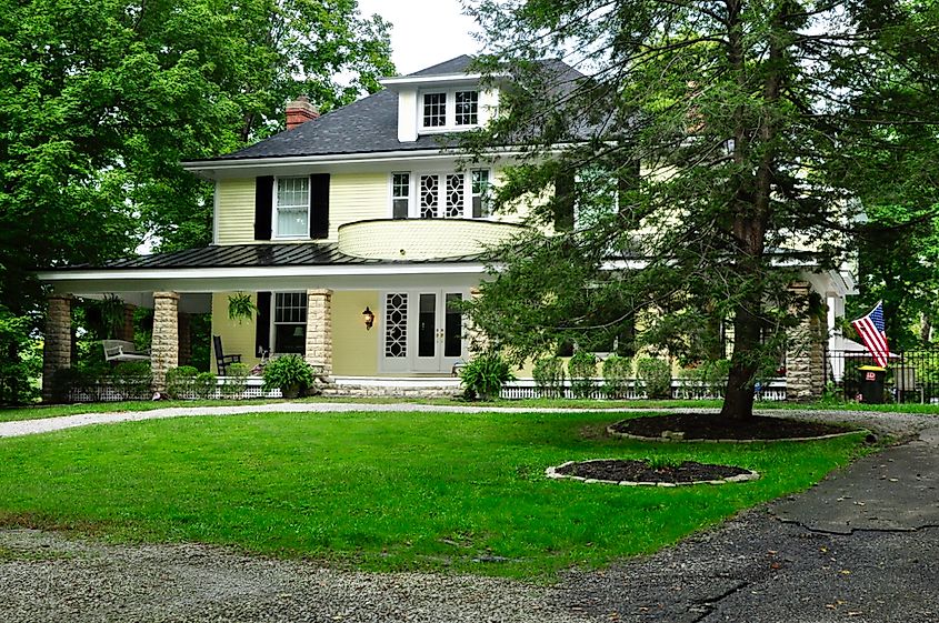 The Wooldridge-Rose House, Kentucky.