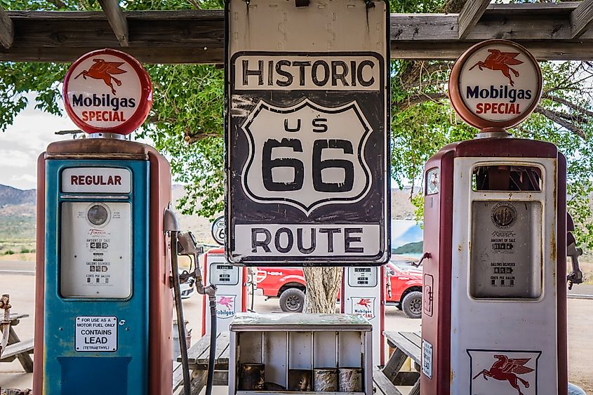 Hackberry General Store, famous stop on the historical road 66. Editorial credit: Pernelle Voyage / Shutterstock.com