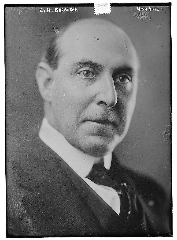 Arkansas Governor, Charles Hillman Brough in 1916 via Wikicommons