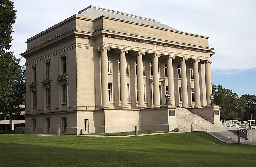 North Dakota State Library on the North Dakota State Capitol Grounds, Bismarck