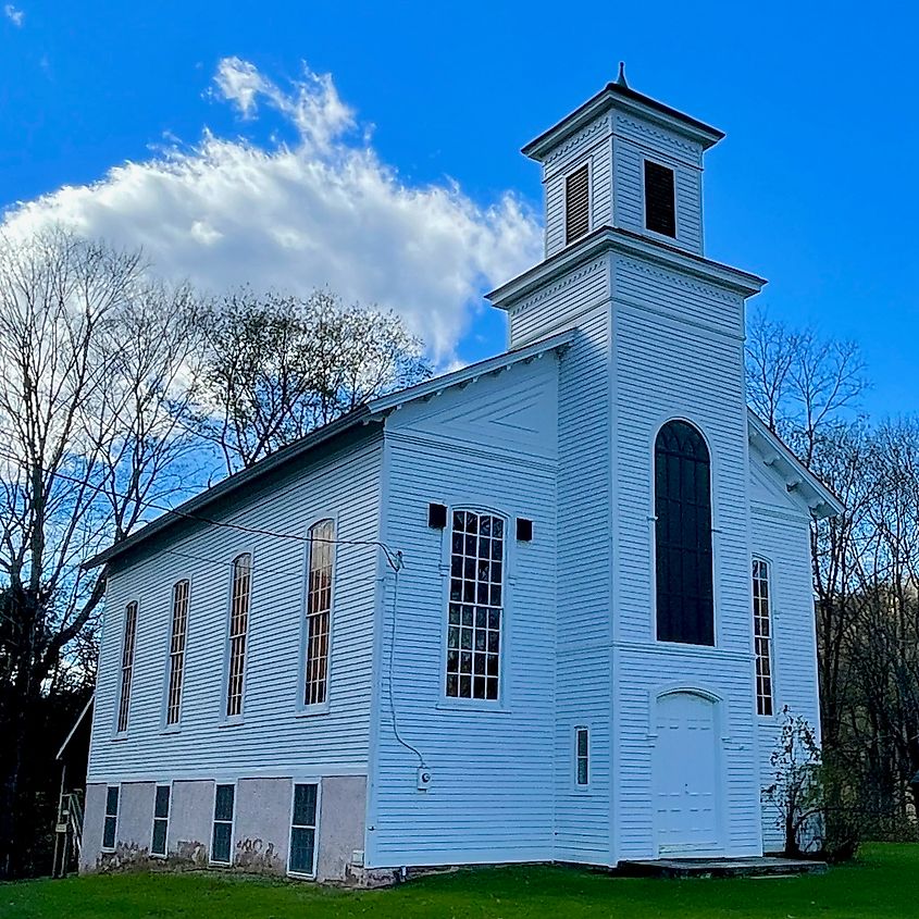 Walpack Methodist Episcopal Church in Walpack Center, New Jersey.