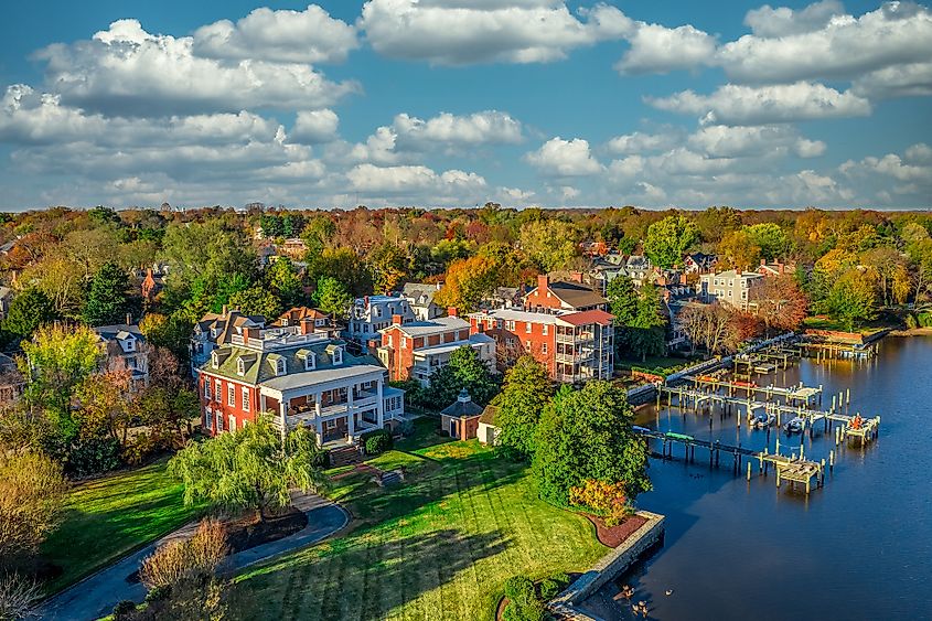 Chestertown on the Chesapeake Bay in Maryland