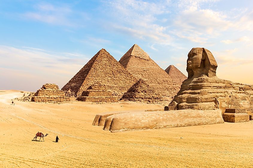 pyramids of giza