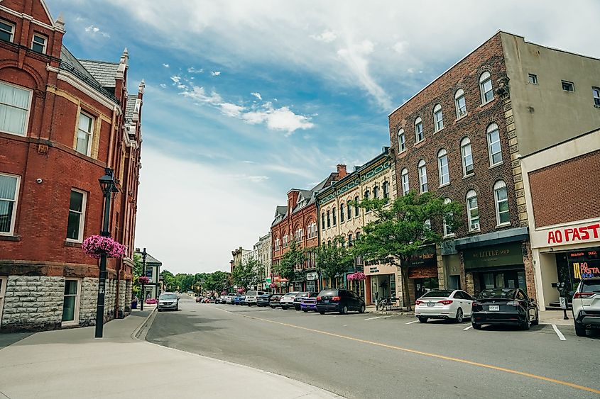 scenic historic center in Stratford, Ontario