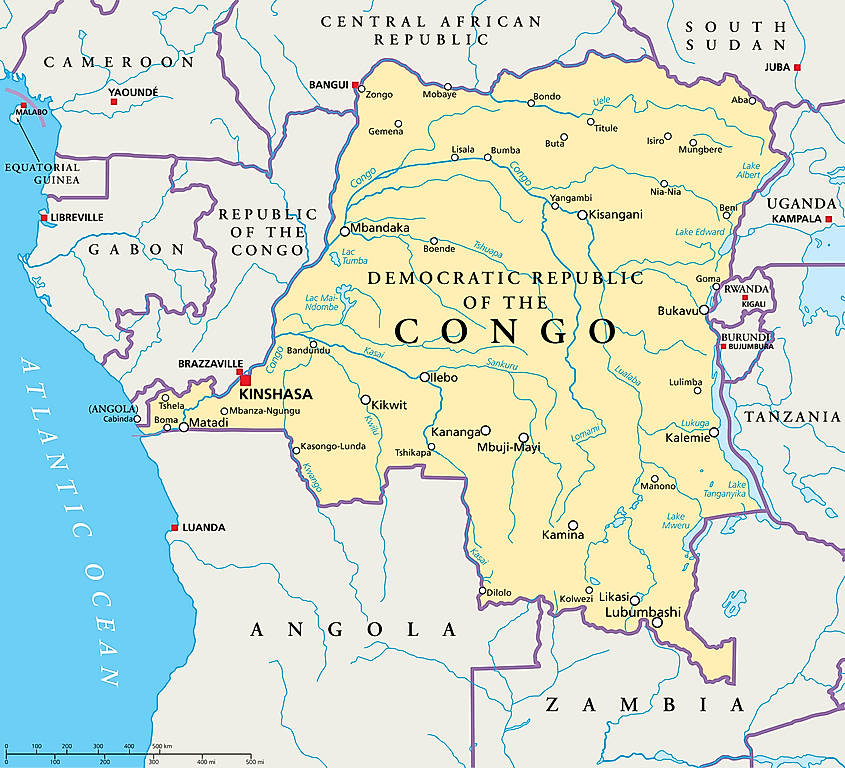 DRC map