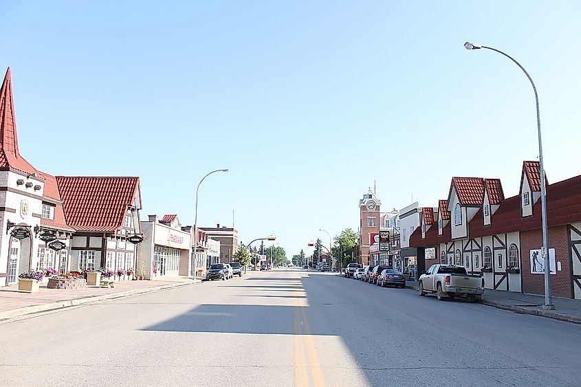 Humboldt, Saskatchewan Main Street/Downtown.