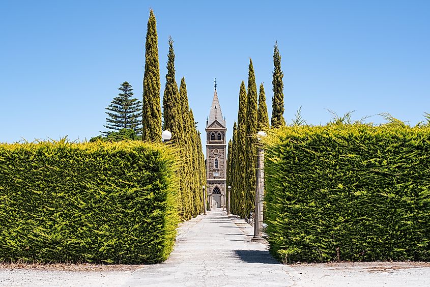 Langmeil Lutheran Church in Tanunda, South Australia