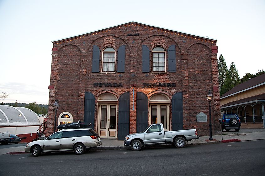 The Nevada Theatre in Nevada City, California