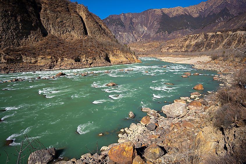 River in Tibet