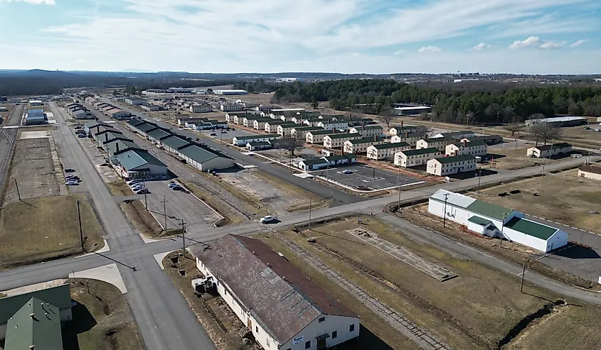 Chaffee Crossing at Fort Chaffee in Fort Smith Arkansas