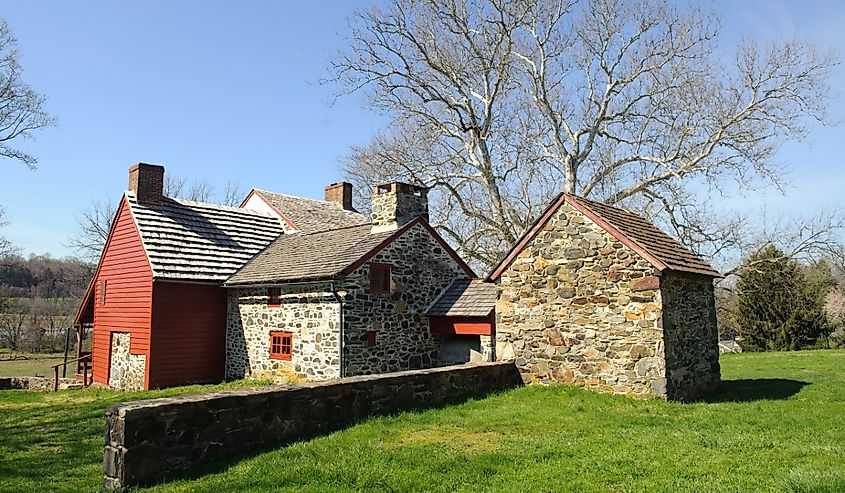 Gideon Gilpin House, Brandywine Battlefield Park.