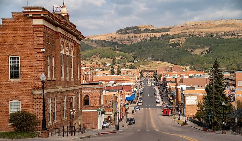 Downtown Cripple Creek, Colorado.