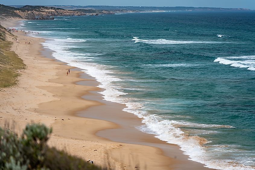 Seashore view of Sorrento, Victoria. 