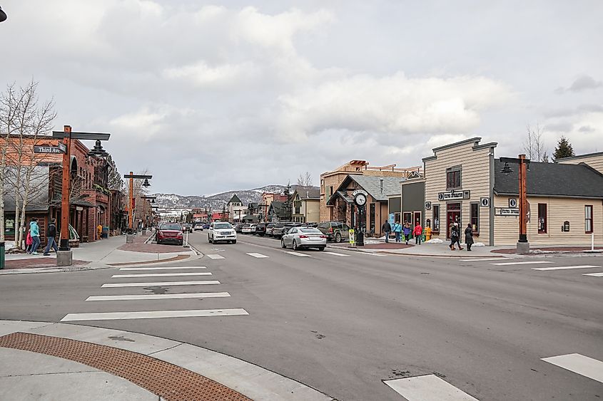 Downtown Frisco, Colorado.