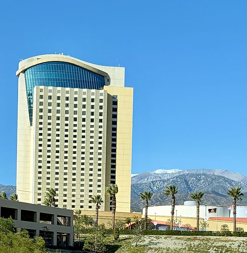 Morongo Casino (Cabazon, California). Credit: Alexis Doine, CC0, via Wikimedia Commons