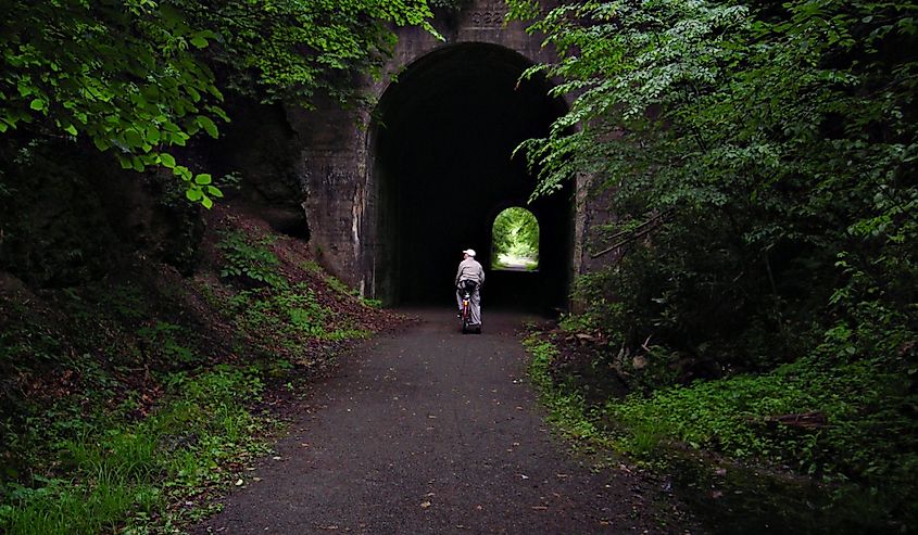 Guest River Gorge Trail, Virginia.