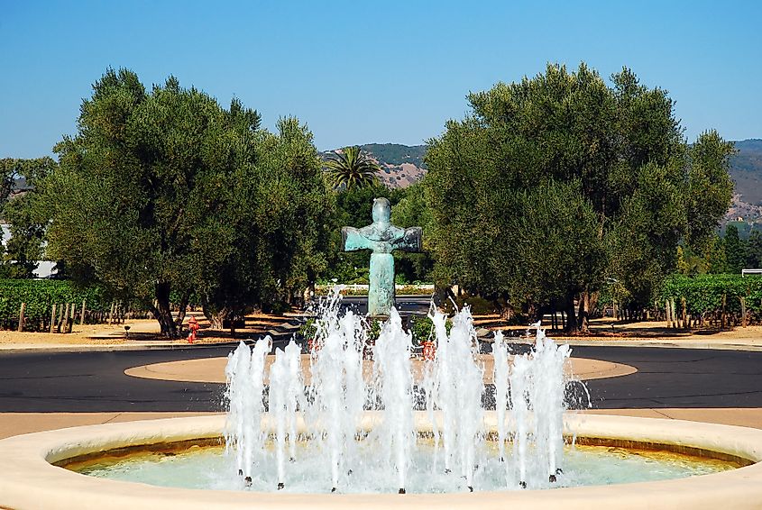 Robert Mondavi Winery in St Helena, California